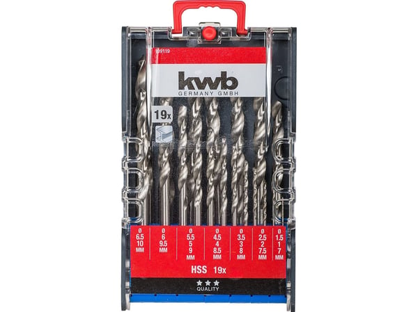 kwb ?109119, Drill, Høy-Hastighets Stål (HHS), B071DTPG1V, 414 g, 95 mm, 180 mm