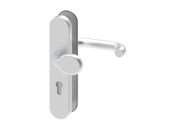 BASI 7509-0201, Passasjespak, Inne & Ute, Aluminium, Aluminium, Matt, EN 1906, DIN 18257