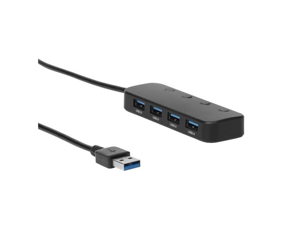 ProXtend - Hub - 4 x USB 3.2 Gen 1 - stasjonær