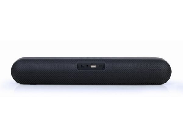 Gembird SPKBT-BAR400L - Lydplanke - trådløs - Bluetooth - 10 watt - svart