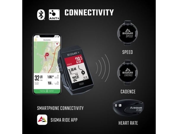 Sigma Sport 01032, 4,5 cm (1.77"), 128 x 160 piksler, 1000 mAh (Li Ion), 3.7 V, 18 timer, 46,8 mm, 66,1 mm