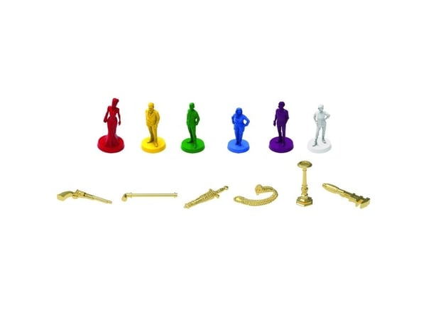 Hasbro Gaming Cluedo, Brädspel, Detektiv, 8 År, 45 min, Familjespel