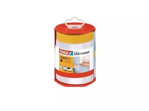 TESA Easy Cover Perfect+, Gjennomsiktig, 33000 x 5500 mm, High-Density Polyethylene (HDPE), 1 stykker