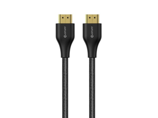 eSTUFF ES606014, 2 m, HDMI-tyyppi A (vakio), HDMI-tyyppi A (vakio), 7680 x 4320 pikseliä, 3D, Musta