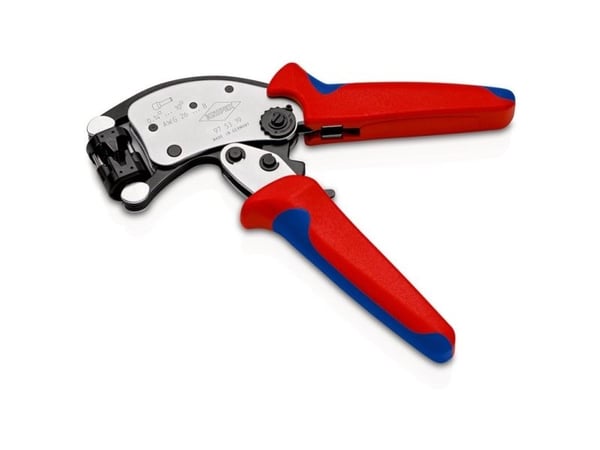 KNIPEX - Crimping pliers - maks. åpning: 18 mm