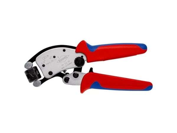 KNIPEX - Crimping pliers - maks. åpning: 18 mm