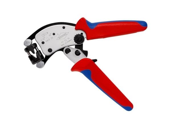 KNIPEX - Crimping pliers - maks. åpning: 18 mm