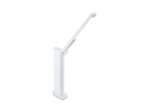 Philips Funksjonell Amber-skrivebordslampe, Hvit, Metall, Soverom, Stue, Kontor, Tidsriktig, IP20, III