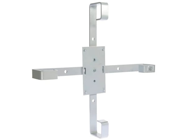 Extralink EX.2466, Aluminium, Kabelsnøringsstang, 10 kg, Grå, 1 stykker