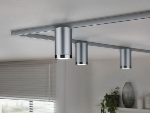 Paulmann 96962, Spotlight på skinne, GU10, 1 ampuller, LED, 10 W, Kromfarget