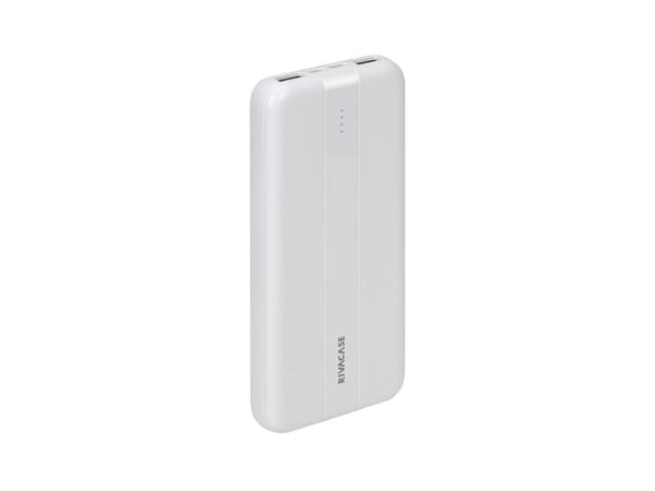 Rivacase VA2041, 10000 mAh, Lithium Polymer (LiPo), 3,7 V, 10 W, Hvit
