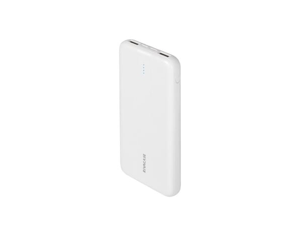 Rivacase VA2041, 10000 mAh, Lithium Polymer (LiPo), 3,7 V, 10 W, Hvit