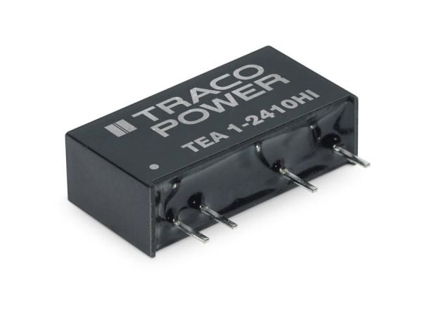 TracoPower TEA 1-0505HI DC/DC-muunnin, tulostus 200 mA 1 W Lähtöjen määrä: 1 x