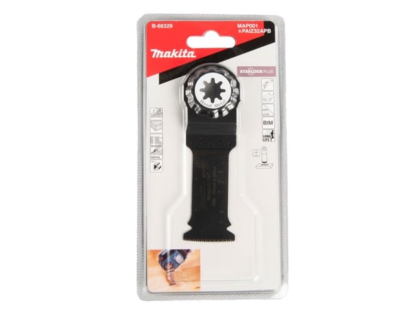 Makita B-66329, Sagblad, Metall, Tre, Bimetall, 6 cm, 32 mm, 1 stykker
