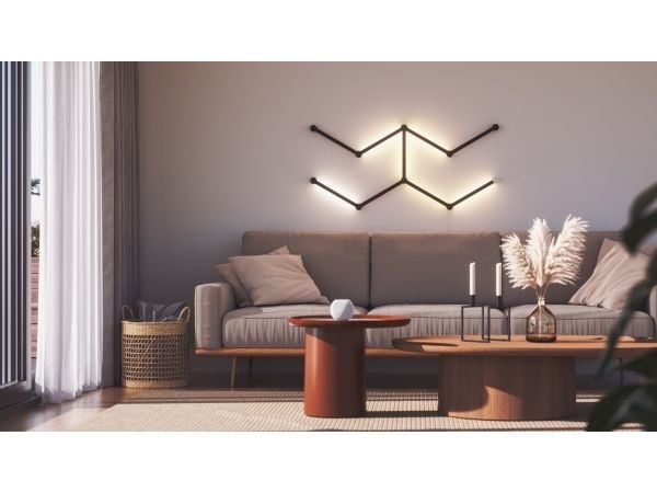 Nanoleaf Lines Skin Black Matte 9st