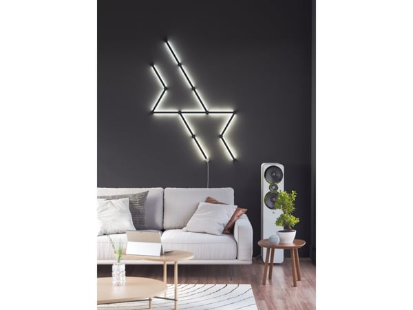 Nanoleaf Lines Skin Black Matte 9st