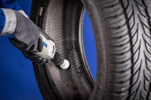 PFERD KU 40 6 AH 2 D12V RUBBER, Tre, Plast, 19700 RPM, 4 cm, 5 stykker