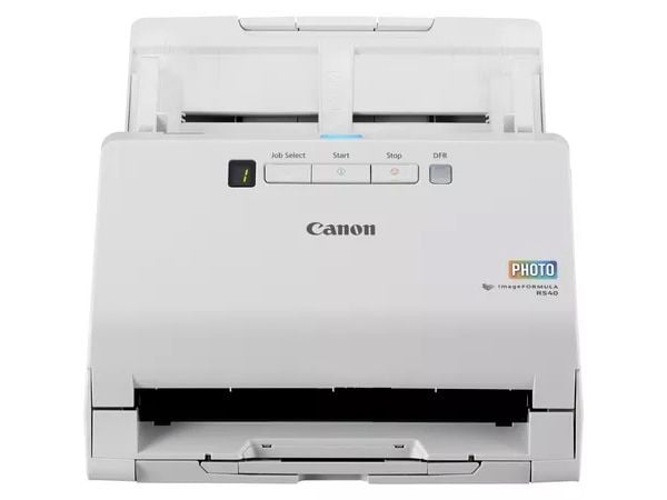 Canon imageFORMULA RS40 - Dokumentskanner - CMOS / CIS - Dupleks - 216 x 3000 mm - 600 dpi x 600 dpi - inntil 40 spm (mono) / inntil 30 spm (farge)...