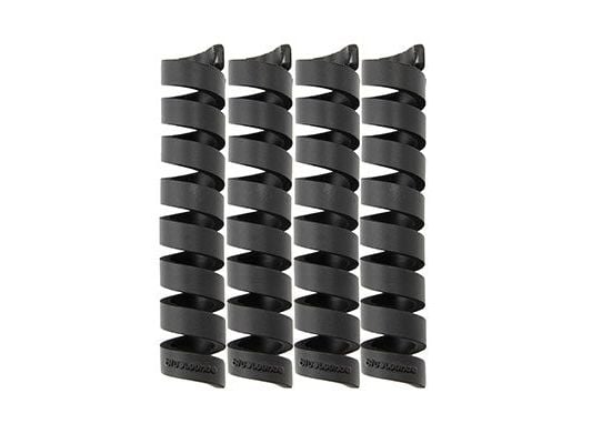 Bluelounge BLUCCO-BL, Avattava johdinside, Musta, 114 mm, 4 kpl