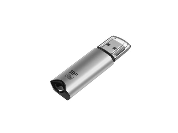SILICON POWER Marvel M02 - USB-flashstasjon - 16 GB - USB 3.2 Gen 1 - sølv