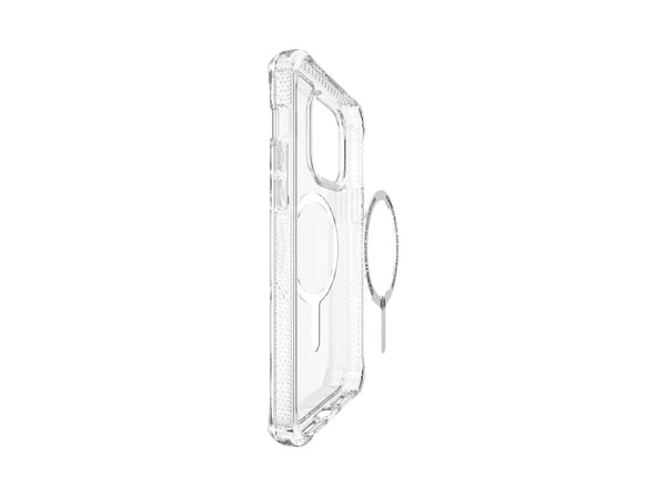 ITSKINS HYBRID_R // CLEAR - Baksidedeksel for mobiltelefon - robust - MagSafe-kompatibel - MagSafe-samsvar - 100 % resirkulert materiale - gjennoms...