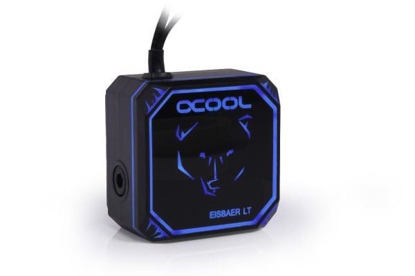 Alphacool Eisbaer Aurora LT Solo - Musta, CPU-jäähdytin (musta)
