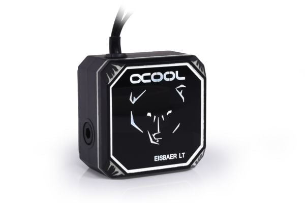 Alphacool Eisbaer Aurora LT Solo - Musta, CPU-jäähdytin (musta)