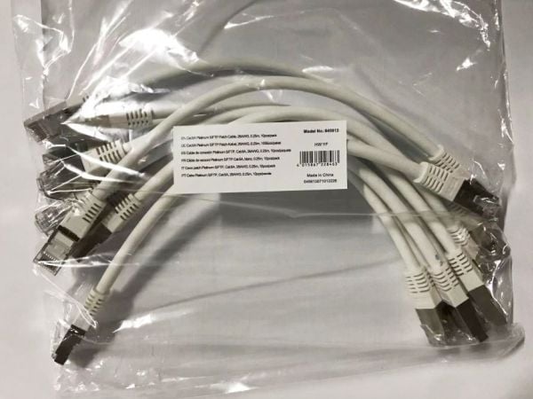 Equip 645613, 0,25 m, Cat6a, S/FTP (S-STP), RJ-45, RJ-45, Hvit