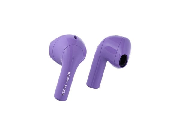Happy Plugs JOY - Ægte trådløse øretelefoner med mik. - i øret - Bluetooth - lilla