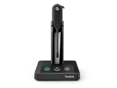Yealink WH63 Portable - Hodesett - i øret - konvertibel - DECT - trådløs - USB-A via DECT adapter - UC-sertifisert