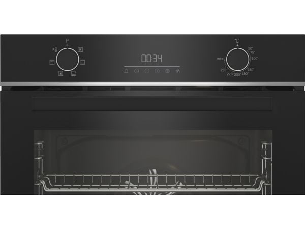 Beko BBIE17301BD, Medium, Elektrisk ovn, 72 l, 2400 W, 72 l, Vifteaktivert