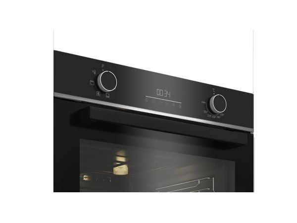 Beko BBIE17301BD, Medium, Elektrisk ovn, 72 l, 2400 W, 72 l, Vifteaktivert