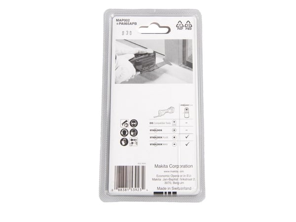 Makita B-66335, Sagblad, Metall, Tre, Bimetall, 5 cm, 65 mm, 1 stykker