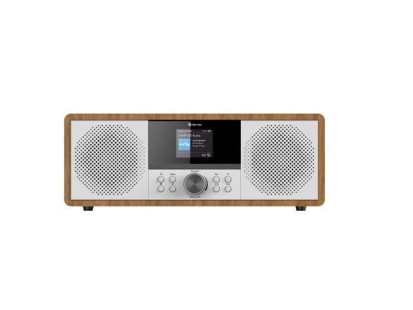 DENVER MIR-270DW - Mikrosystem - 2 x 10 watt - mørkt tre