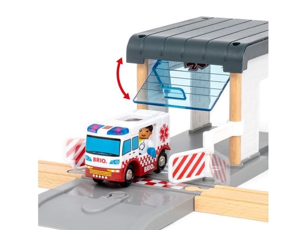 BRIO 36025 Pelastustiimiin junasetti
