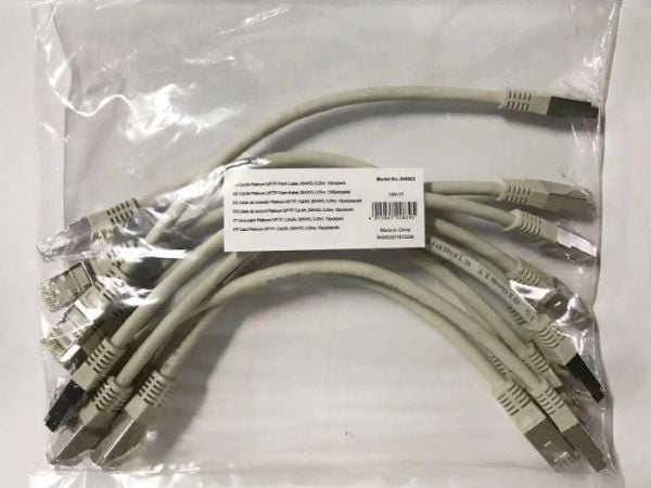 Equip 645603, 0,25 m, Cat6a, S/FTP (S-STP), RJ-45, RJ-45, Grå