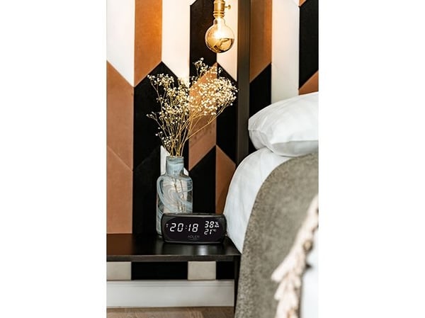Adler AD 1186, Digital vekkerklokke, Sort, LED, AC, 182 mm, 88 mm