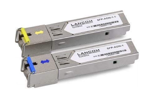 LANCOM SFP-BiDi1550-SC1 - SFP (mini-GBIC) transceivermodul - 1GbE - 1000Base-BX20 - SC/UPC-enkeltmodus - opp til 20 km - 1310 nm / 1550 nm (en pakk...
