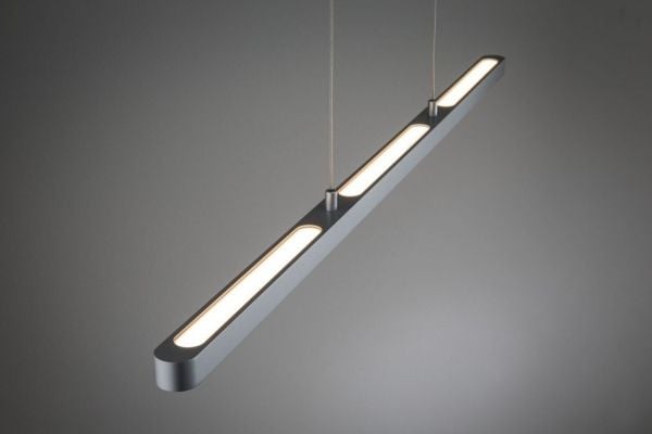 Paulmann 95578, 3 ampuller, LED, Ikke-utskiftbare pærer, 1800 lm, Kromfarget
