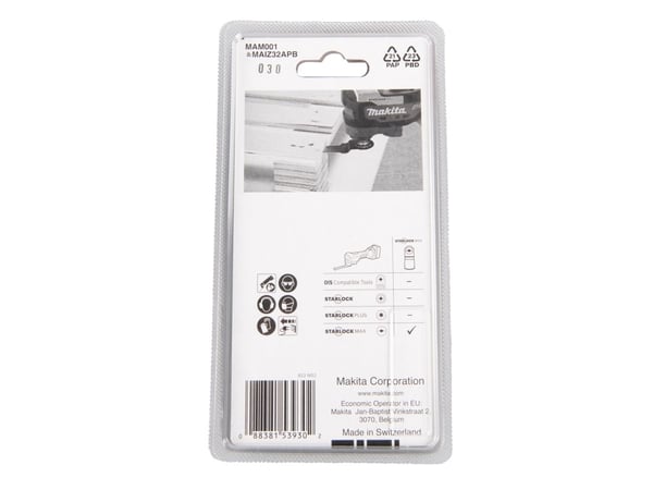 Makita B-66400, Sort, Makita, Replacement blade, 80 mm, 32 mm