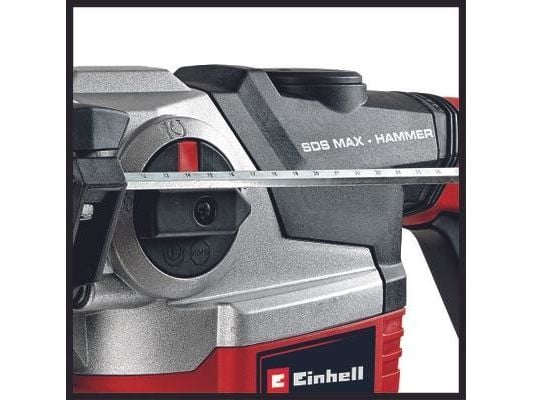 Einhell TE-RH 38 3F, SDS Max, Sort, Metallisk, Rød, 3,8 cm, 9 J, AC, 1050 W