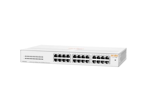 HPE Networking Instant On 1430 24G Switch - Switch - ikke-styrt - 24 x 10/100/1000 - stasjonær, rackmonterbar, veggmonterbar - BTO