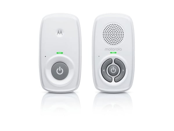 Motorola AM21, DECT babyvakt, 300 m, Vit, Batteri