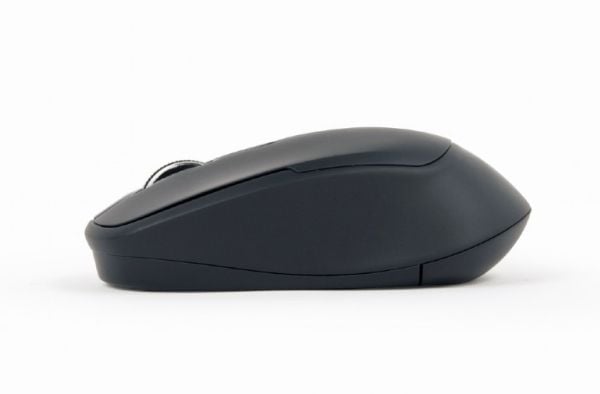 Gembird MUSW-4B-05 - Mus - ergonomisk - optisk - 4 knappar - trådlös - 2.4 GHz - trådlös USB-mottagare - svart - blåsa