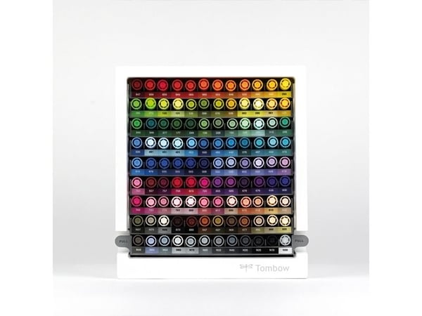Marker Tombow ABT Dual Brush Pen med 108 stk. i desktop display