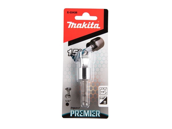 Makita Impact Premier - Sokkeladapter - 1/2" - square - heksagonal - lengde: 60 mm