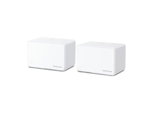 Mercusys Halo H80X (2-pack), Vit, Intern, Mesh-system, 460 m², Dual-band (2,4 GHz / 5 GHz), Wi-Fi 6 (802.11ax)