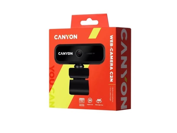 Canyon C2N, 2 MP, 1920 x 1080 piksler, Full HD, 30 fps, 200 mm, Automatisk