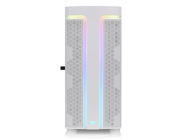 Thermaltake H Series H590 TG Snow ARGB - Mid tower - utvidet ATX (E-ATX) - sidepanel med vindu (herdet glass) - ingen strømforsyning (PS/2) - hvit ...