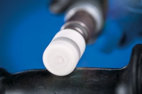 PFERD 31135901, Montert punkt, Gummi, 32900 RPM, 6 mm, 32 mm, 10 stykker